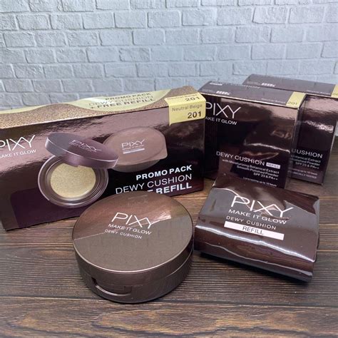 Pixy Make It Glow Dewy Cushion Refill 201 Kesehatan Kecantikan