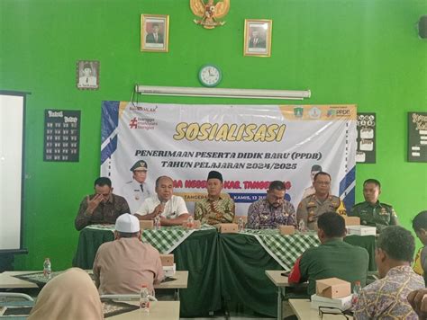 SMAN 11 Kabupaten Tangerang Gelar Sosialisasi PPDB 2024 Komitmen