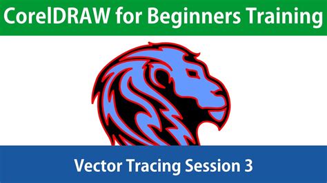 CorelDRAW For Beginners Vector Tracing Tutorial Session 3 YouTube