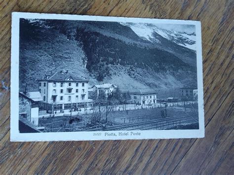 Alte PK Piotta Hotel Poste Gelaufen 1918 Kaufen Auf Ricardo