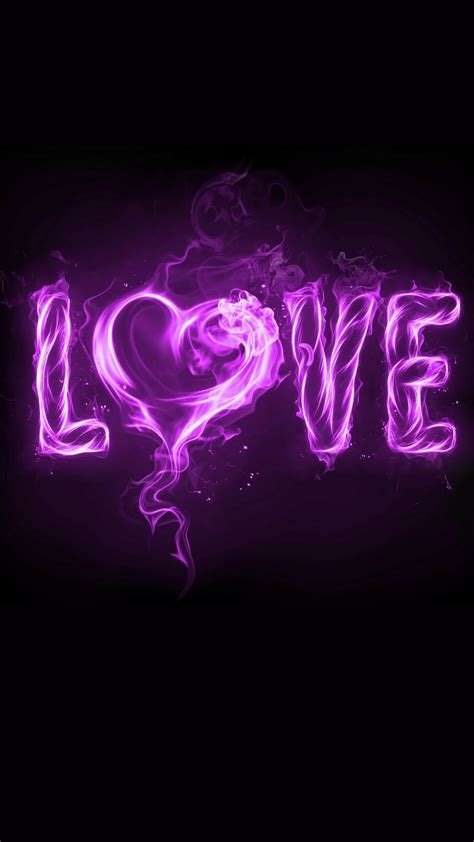 Purple Love Wallpaper Iphone 2021 3d Iphone Wallpaper