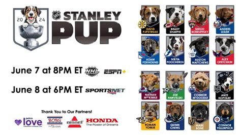 ‘stanley Pup Rescue Dog Competition To Debut June 7 On Nhl Network And