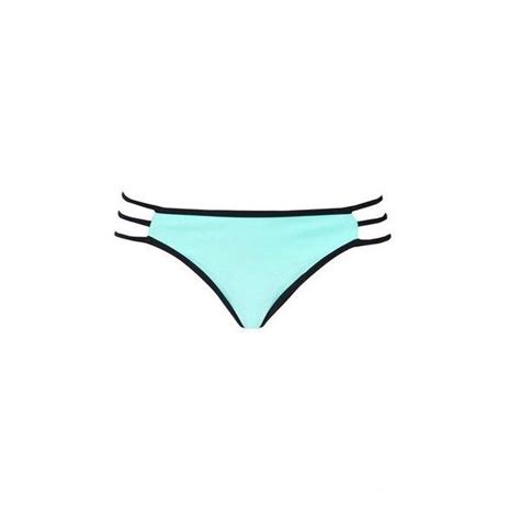 TopShop Side Strap Bikini Bottoms 26 CAD Liked On Polyvore Featuring