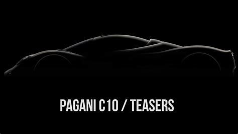 Pagani C10 - teasers - YouTube