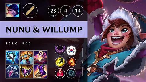 Nunu And Willump Mid Vs Zeri Legendary Kr Master Patch 14 16 Youtube