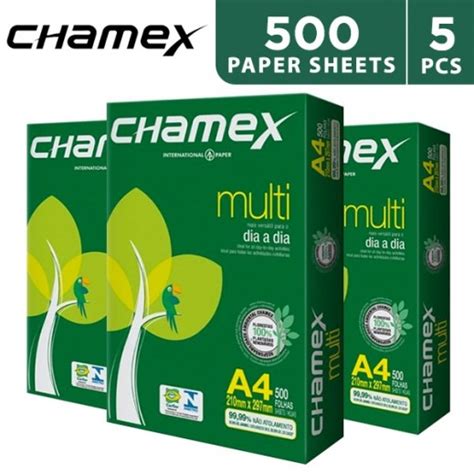 Buy Chamex Copy A4 Paper 500 Sheets 5 Pieces توصيل