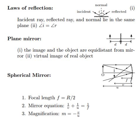 Reflection of Light | Physics formulas, Physics formulas list, Basic physics