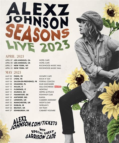 Alexz Johnson - Seasons Live 2023 Tour - 22 May 2023 - Night and Day ...