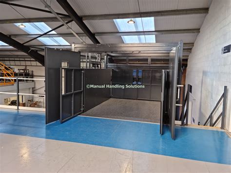 Mezzanine Goods Lift Mhs Manual Handling Solutions