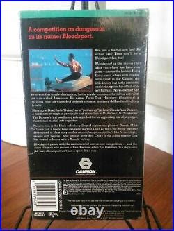 Bloodsport VHS 1987 Brand New Factory Sealed Warner Bros Van Damme