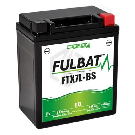 Batterie Fulbat Gel Ftx L Bs Ytx L Bs V Ah A