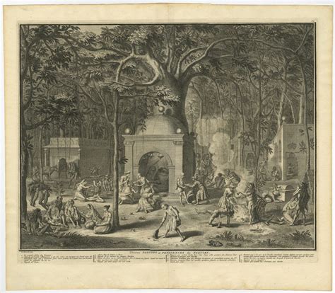 Diverses Pagodes Et Penitences Des Faquirs Picart C1730 Sold