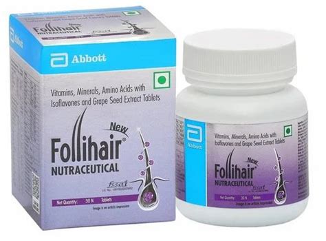 Follihair Tablets For One Tablet Daily For Adults At Rs 630 Stripe In Hyderabad