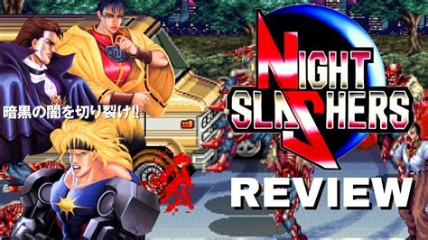 Night Slashers Review The 80s Horror Movie Beat Em Up YouTube