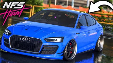 Need For Speed Heat Audi S5 Sportback Power Build Tunagem Mod