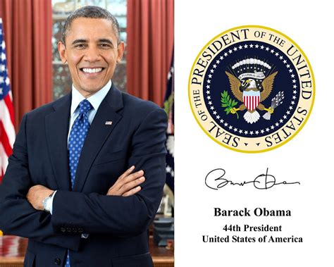 Barack Obama presidential seal 8x10 glossy photo | Etsy