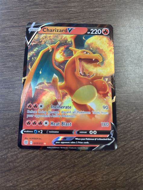 Mavin Charizard V Full Art Ultra Rare Card Pok Mon Brilliant