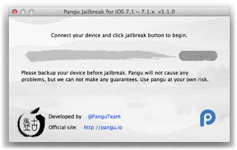 How To Jailbreak IOS 7 1 X With Pangu On Mac OS X The IPhone FAQ