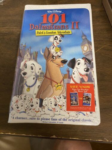 Dalmatians Ii Patchs London Adventure Vhs Ebay