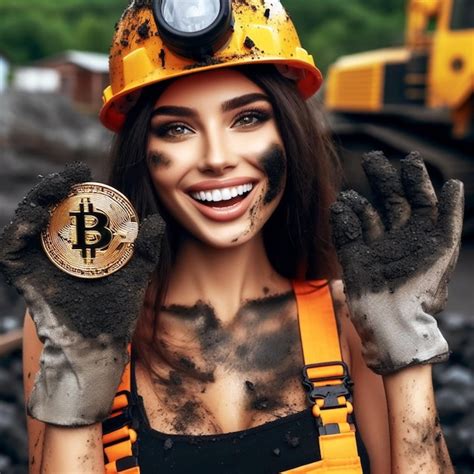 Premium Photo Sexy Bitcoin Mining Mine Coal