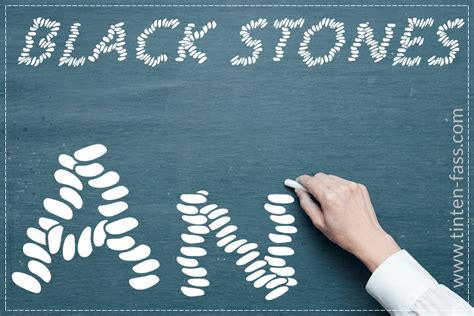 Download Black Stones Flower Font