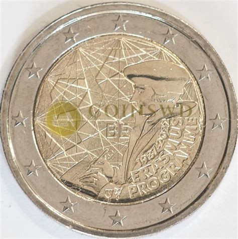 Belgium 2 Euro 2022 Erasmus UNC 9439 1