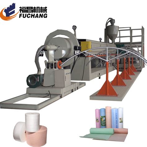 FC 135 Plastic Extruder EPE Foam Sheet Machine PE Foam Sheet Extruder