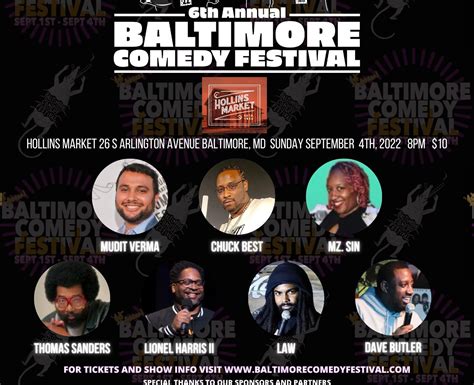 Baltimore Comedy Festival | LionelHarris.com