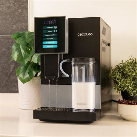 Cremmaet Compactccino Black Silver Cafeteras Superautom Ticas Cecotec