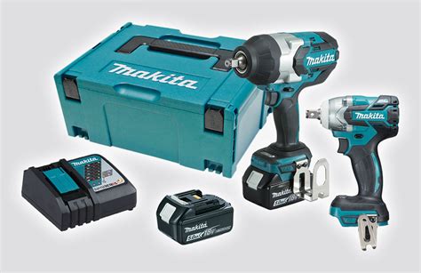 Makita 18V LXT Brushless Cordless 2pc Impact Wrench Kit - Toro Safety Powertools