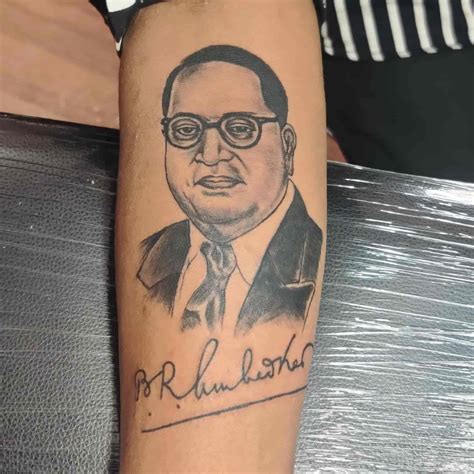 Details 62 Baba Saheb Ambedkar Tattoo Best In Cdgdbentre