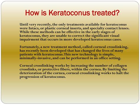 PPT - Keratoconus: Causes, Symptoms, Daignosis, Prevention and