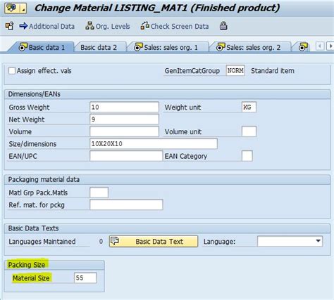 Enhancing Material Master Sap Community