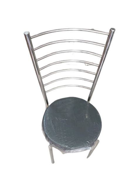 Gray And Silver Stainless Steel Cafeteria Chair Seating Capacity