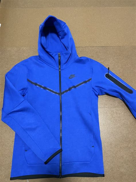 Nike Nike Tech Fleece Royal Blue Hoodie Grailed