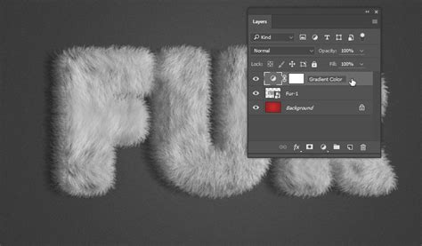 How To Create A Fur Action Text Effect In Adobe Photoshop