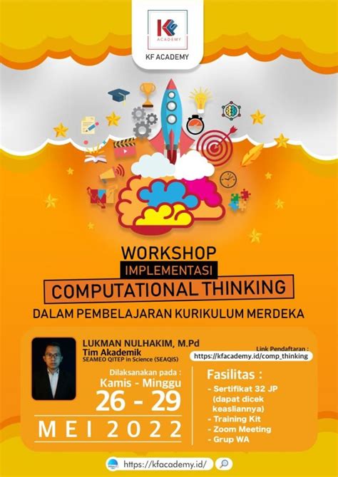 Pendaftaran Workshop Integrasi Computational Thinking Dalam