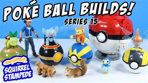 Pokemon Mega Construx Series 15 Bidoof Rotom And Shinx Speed Build