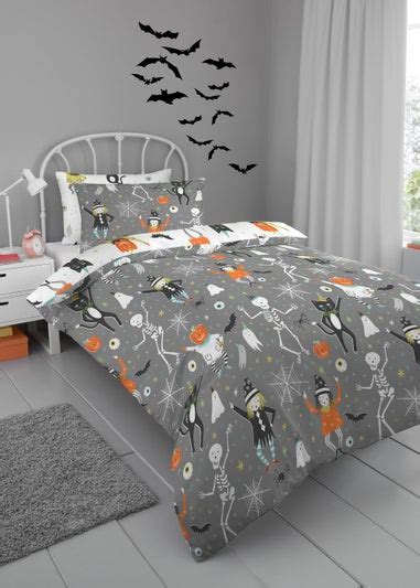 Bedlam Halloween Party Duvet Cover Set Matalan