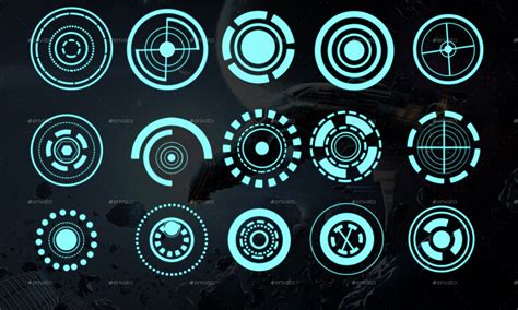 SciFi Icons Pack, Game Assets | GraphicRiver