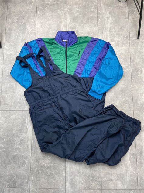 Vintage Adidas 90s Nylon Tracksuit Track Jacket Suspe Gem