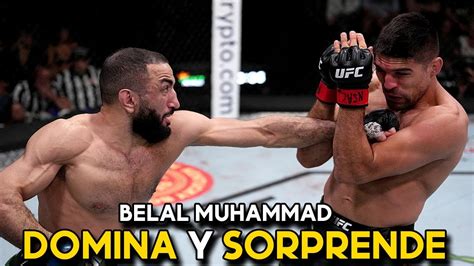 Belal Sorprende Al Dominar A Vicente Luque Belal Muhammad Vs Vicente Luque Ufc Vegas 51