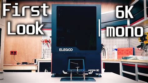 Unboxing And First Look Of The Elegoo Jupiter 6k Mono Lcd Youtube