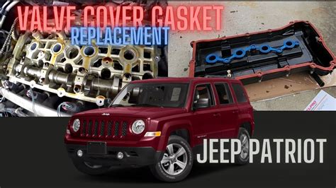 Valve Cover Gasket Replacement 24 Jeep Patriot Compass Dodge Caliber 2007 2014 Youtube