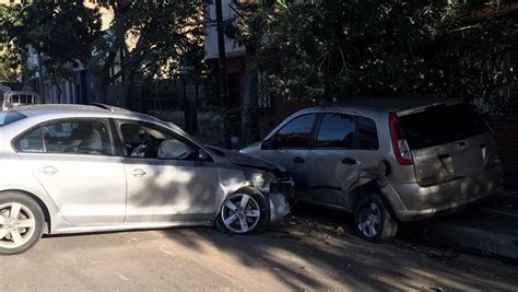 Brutal accidente en el barrio San Pablo un motociclista sufrió