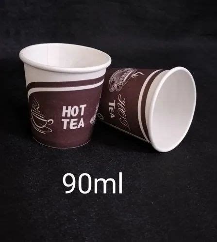 90ml Disposable Paper Cup At Rs 28 100 Piece Eco Friendly Cup In