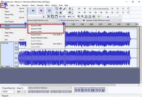 La Gu A Completa Para Comprimir Sus Archivos De Audio En Audacity