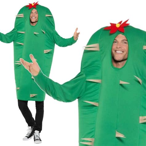 Cactus Costume For Adults By Smiffy 47215 Karnival Costumes