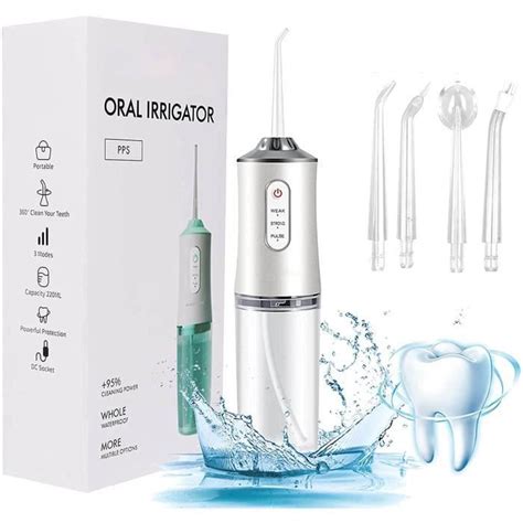 Blanc Irrigateur Buccal Portable Hydropulseur Dentaire Aste Par USB