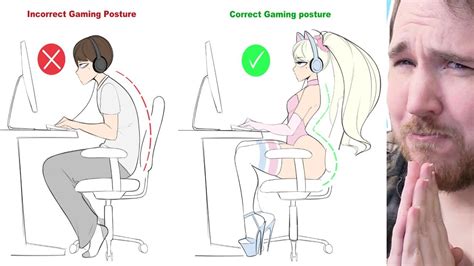 How To Achieve Proper Gaming Posture Lost Pause Reddit Youtube